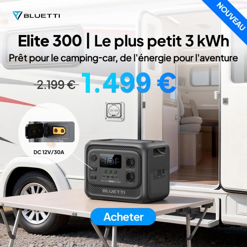 Station électrique portable 245 Bluetti 2026